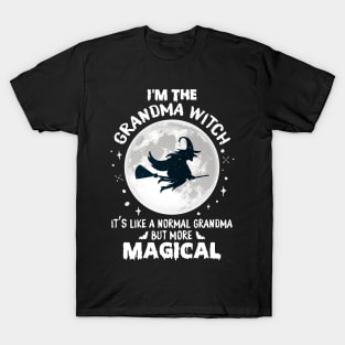 I'm The GRANDMA Witch It's Like A Normal Grandma More Magical T-Shirt